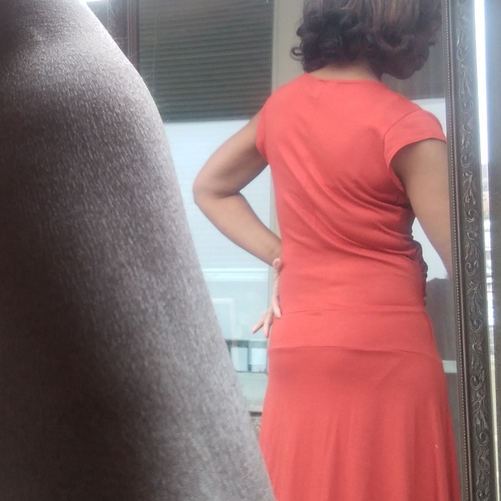Reddish Rust colored Sundress - Picture 6 of 13